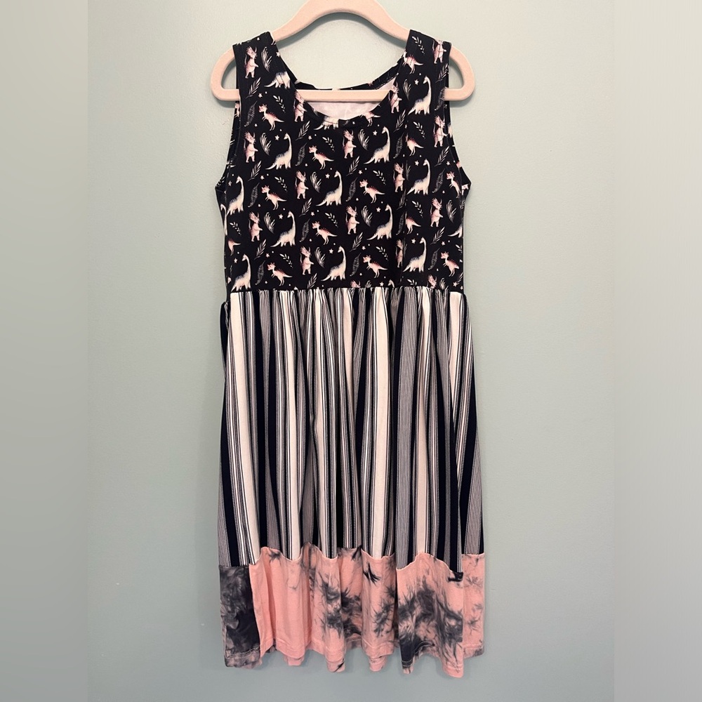 Girls’ Pretty Me Dinosaur Dress - Size 7